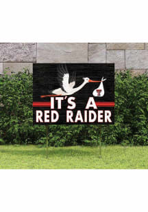 Texas Tech Red Raiders KH Sports Fan 18x24 Stork Yard Sign - Red