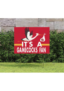 Jacksonville State Gamecocks KH Sports Fan 18x24 Stork Yard Sign - Red