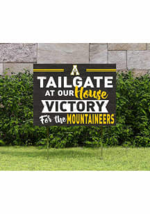 Appalachian State Mountaineers KH Sports Fan 18x24 Tailgate Yard Sign - Black