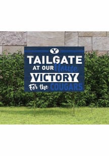 BYU Cougars KH Sports Fan 18x24 Tailgate Yard Sign - Blue