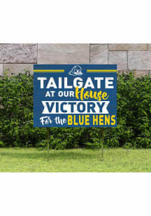 Delaware Fightin' Blue Hens KH Sports Fan 18x24 Tailgate Yard Sign - Blue