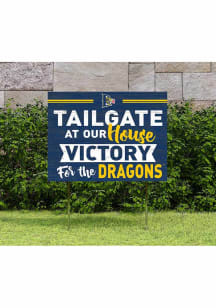 Drexel Dragons KH Sports Fan 18x24 Tailgate Yard Sign - Navy Blue