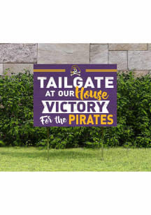 East Carolina Pirates KH Sports Fan 18x24 Tailgate Yard Sign - Purple