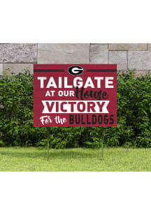 Georgia Bulldogs KH Sports Fan 18x24 Tailgate Yard Sign - Red