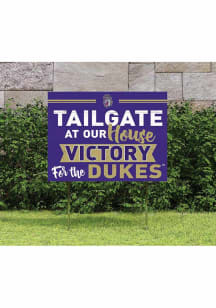 James Madison Dukes KH Sports Fan 18x24 Tailgate Yard Sign - Purple