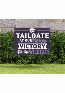 K-State Wildcats KH Sports Fan 18x24 Tailgate Yard Sign - Purple