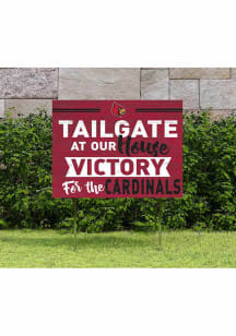Louisville Cardinals KH Sports Fan 18x24 Tailgate Yard Sign - Red
