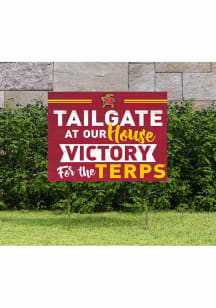 Maryland Terrapins KH Sports Fan 18x24 Tailgate Yard Sign - Red