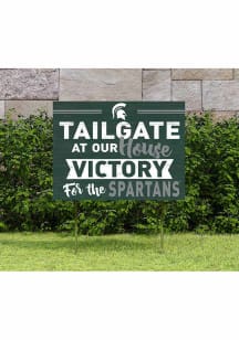 Michigan State Spartans KH Sports Fan 18x24 Tailgate Yard Sign - Green