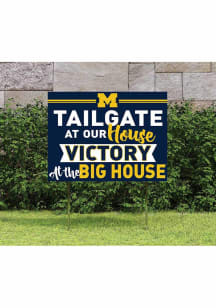 Michigan Wolverines KH Sports Fan 18x24 Tailgate Yard Sign - Blue