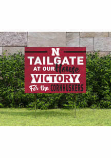 Nebraska Cornhuskers KH Sports Fan 18x24 Tailgate Yard Sign - Red