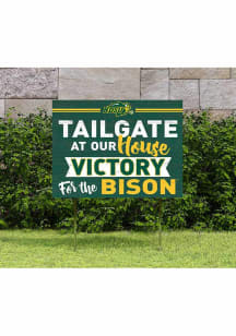 North Dakota State Bison KH Sports Fan 18x24 Tailgate Yard Sign - Yellow