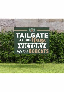 Ohio Bobcats KH Sports Fan 18x24 Tailgate Yard Sign - Green