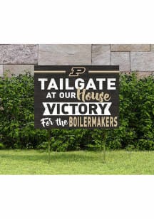 Purdue Boilermakers KH Sports Fan 18x24 Tailgate Yard Sign - Gold