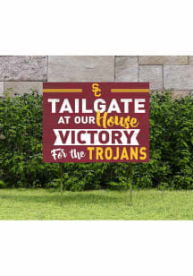 USC Trojans KH Sports Fan 18x24 Tailgate Yard Sign - Red