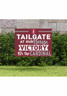Stanford Cardinal KH Sports Fan 18x24 Tailgate Yard Sign - Red