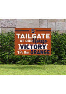 Syracuse Orange KH Sports Fan 18x24 Tailgate Yard Sign - Orange