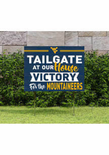 West Virginia Mountaineers KH Sports Fan 18x24 Tailgate Yard Sign - Gold
