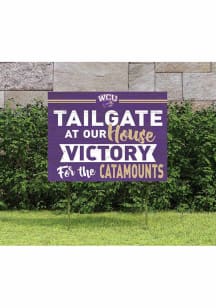 Western Carolina KH Sports Fan 18x24 Tailgate Yard Sign - Purple