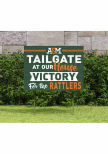 Florida A&M Rattlers KH Sports Fan 18x24 Tailgate Yard Sign - Orange