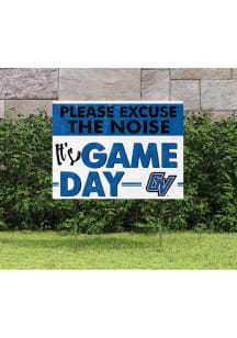 Grand Valley State Lakers KH Sports Fan 18x24 Excuse the Noise Yard Sign - Blue