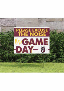 Bloomsburg University Huskies KH Sports Fan 18x24 Excuse the Noise Yard Sign - Red