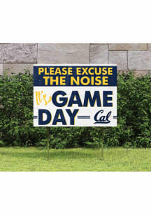 Cal Golden Bears KH Sports Fan 18x24 Excuse the Noise Yard Sign - Blue