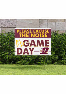 Central Michigan Chippewas KH Sports Fan 18x24 Excuse the Noise Yard Sign - Red