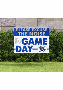 Creighton Bluejays KH Sports Fan 18x24 Excuse the Noise Yard Sign - Blue