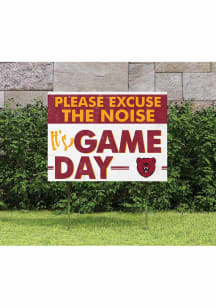 Ursinus Bears KH Sports Fan 18x24 Excuse the Noise Yard Sign - Red