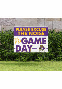 East Carolina Pirates KH Sports Fan 18x24 Excuse the Noise Yard Sign - Purple