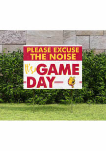 Ferris State Bulldogs KH Sports Fan 18x24 Excuse the Noise Yard Sign - Red