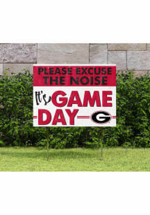 Georgia Bulldogs KH Sports Fan 18x24 Excuse the Noise Yard Sign - Red