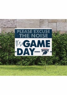 Howard Bison KH Sports Fan 18x24 Excuse the Noise Yard Sign - Blue