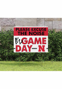 Nebraska Cornhuskers KH Sports Fan 18x24 Excuse the Noise Yard Sign - Red