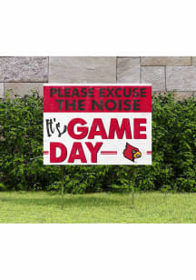 North Dakota State Bison KH Sports Fan 18x24 Excuse the Noise Yard Sign - Yellow