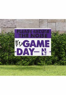 Northwestern Wildcats KH Sports Fan 18x24 Excuse the Noise Yard Sign - Purple