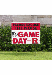 Rutgers Scarlet Knights KH Sports Fan 18x24 Excuse the Noise Yard Sign - Red