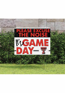 Texas Tech Red Raiders KH Sports Fan 18x24 Excuse the Noise Yard Sign - Red
