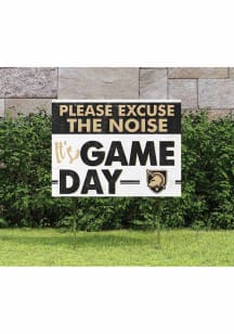 Army Black Knights KH Sports Fan 18x24 Excuse the Noise Yard Sign - Black