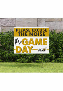 Alabama State Hornets KH Sports Fan 18x24 Excuse the Noise Yard Sign - Black