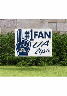 Akron Zips KH Sports Fan 18x24 Fan Yard Sign - Blue