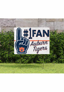 Auburn Tigers KH Sports Fan 18x24 Fan Yard Sign - Orange