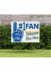 Delaware Fightin' Blue Hens KH Sports Fan 18x24 Fan Yard Sign - Blue