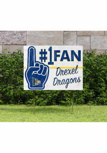 Drexel Dragons KH Sports Fan 18x24 Fan Yard Sign - Navy Blue