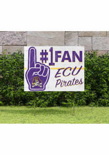 East Carolina Pirates KH Sports Fan 18x24 Fan Yard Sign - Purple