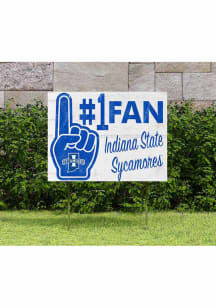 Indiana State Sycamores KH Sports Fan 18x24 Fan Yard Sign - Blue