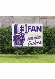 James Madison Dukes KH Sports Fan 18x24 Fan Yard Sign - Purple