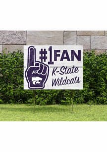 K-State Wildcats KH Sports Fan 18x24 Fan Yard Sign - Purple