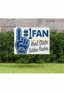 Kent State Golden Flashes KH Sports Fan 18x24 Fan Yard Sign - Navy Blue